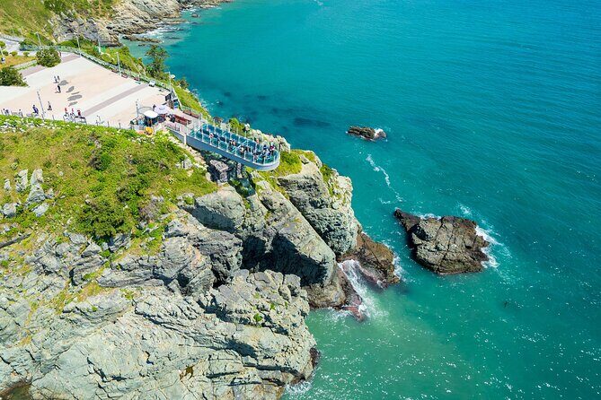 Busan Coastal Charm & Culture: Gamcheon Village & opt Sky Capsule - Oryukdo Skywalk: glass-floor ocean drama (and it’s short)