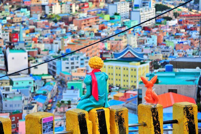 Busan Coastal Charm & Culture: Gamcheon Village & opt Sky Capsule - Busan Gamcheon Culture Village: photos, staircases, and the famous hillside look