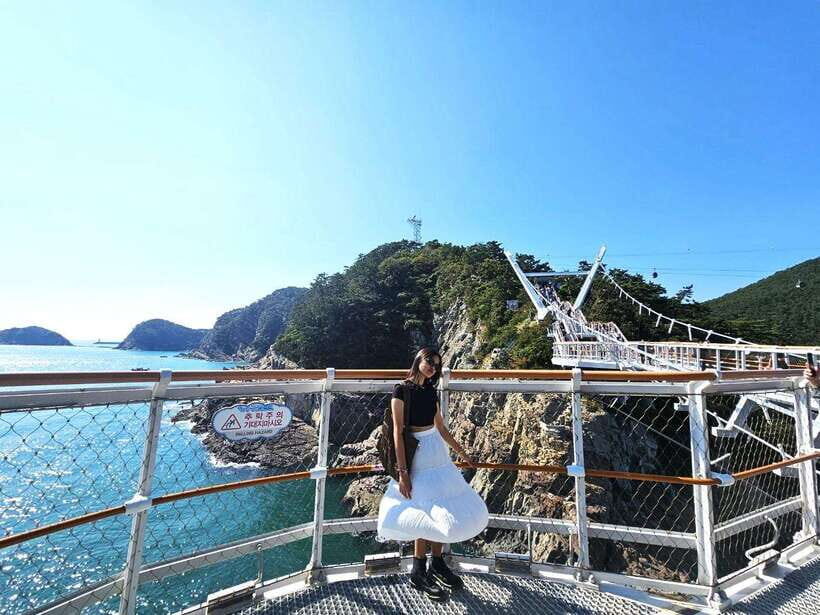 Busan: Hidden Gems Private Tour with a Certified Guide - A quick stop at Gwangan Bridge: the Diamond Bridge from the road