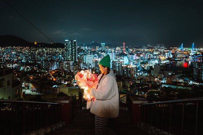 Busan Night Small Group Photo Tour (Max 7) - Stop 3: Cheonghak Waterside Park and Gwangan Bridge glow