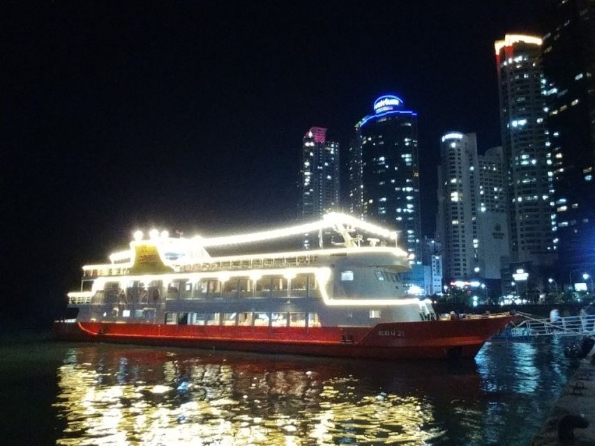 Busan: Night Viewpoints with Evening Cruise w/ Fireworks - Price and value: what $109 really buys you at night