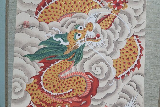 [BUSAN,GamcheonVillage] Private Korean Art Painting Class - The Painting Session: How It Feels to Work With Traditional Techniques
