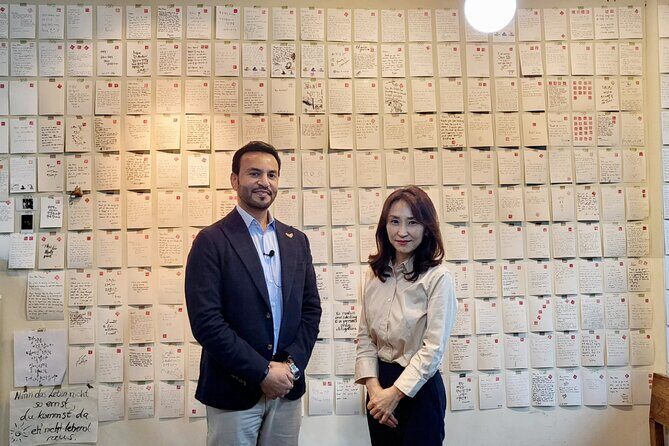 Carve Your Personal Korean Stone Seal with Jeongju in Insadong - Stamping finish: ink, the seal case, and the message card
