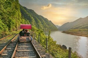 Day Trip to Nami Island with Rail bike and The Garden of Morning Calm - Nami Island free time: tree-lined walks, K-drama lore, and your own pace