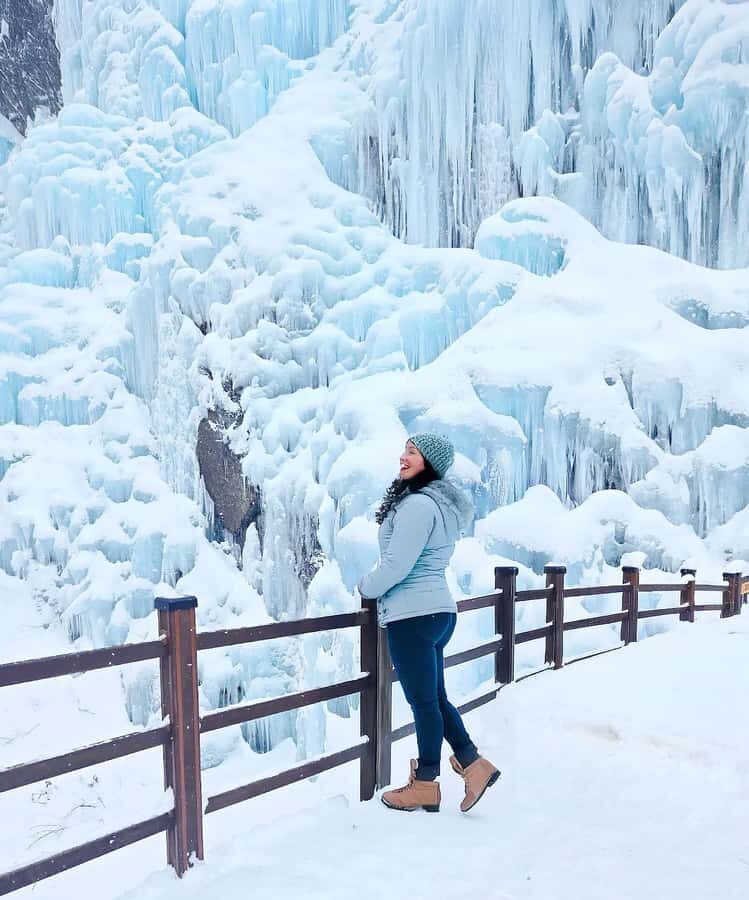 Eobi Ice Valley & Nami (+ Light Festival, Railbike, Alpaca) - Eobi Ice Valley: frozen waterfalls and ice cave time