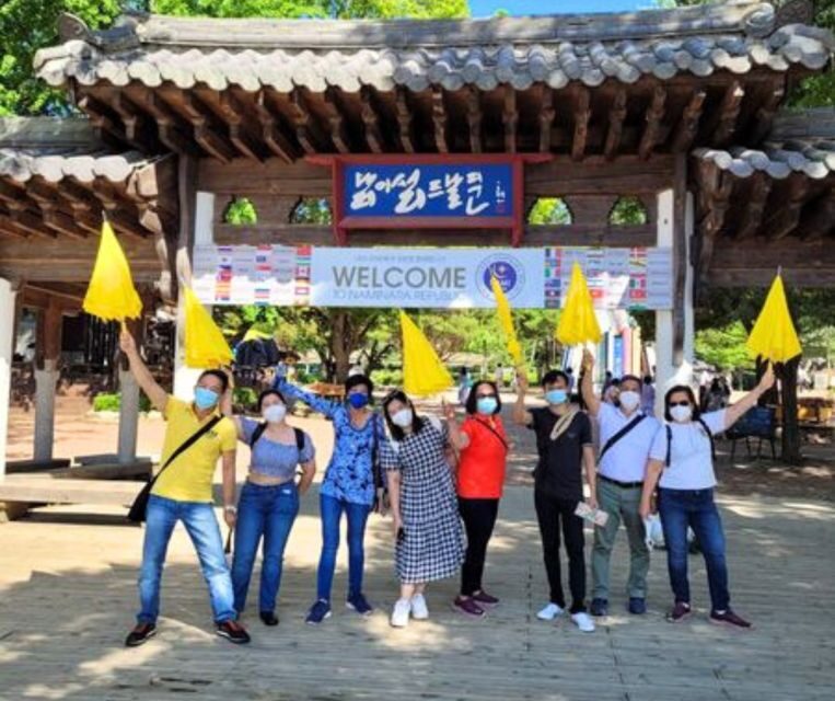 From Seoul: Nami Island, Korean Garden & Rail Bike Day Trip - Lunch stop: convenient, but plan for payment