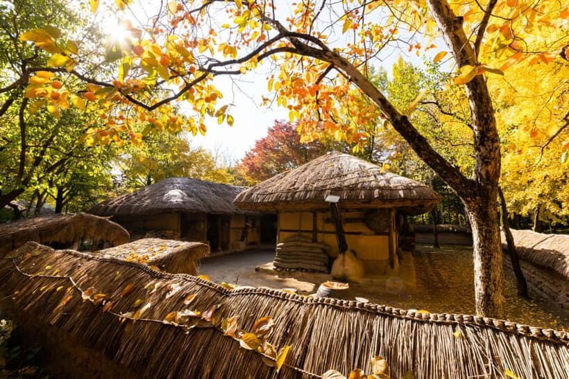 From Seoul: Suwon Hwaseong Fortress & Folk Village Tour - August Fridays and lantern-lit nights at the Folk Village