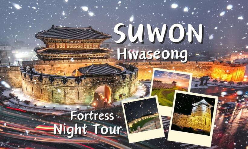From Seoul: Suwon Hwaseong Fortress Night Tour - The night-time fortress walk: gates, walls, and viewpoints