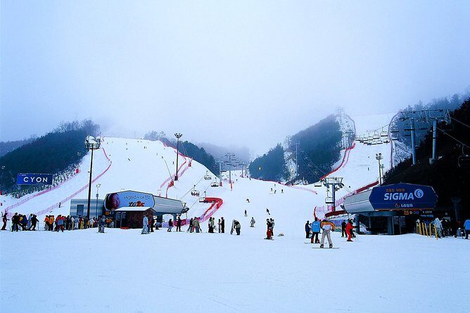 Gangchon Elysian Ski Day Trip from Seoul - Getting to Gangchon Elysian: Seoul pickup points and timing