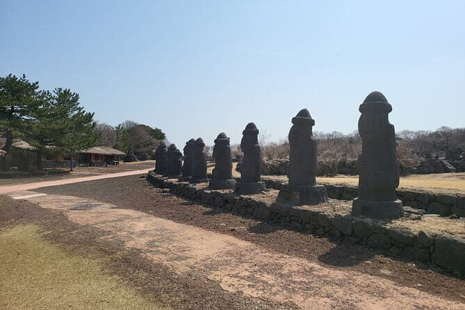 Jeju Customize Private VAN Tour of East or West or South (~8pax) - Cheonjiyeon Falls and the Seven Nymphs Bridge Area