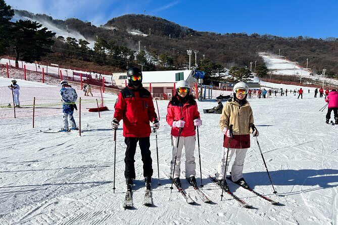 Jisan Ski Resort from Seoul by Shuttle(Opt Winter Skiing Package) - Jisan Forest Ski Resort: how the 6 hours at the mountain plays out