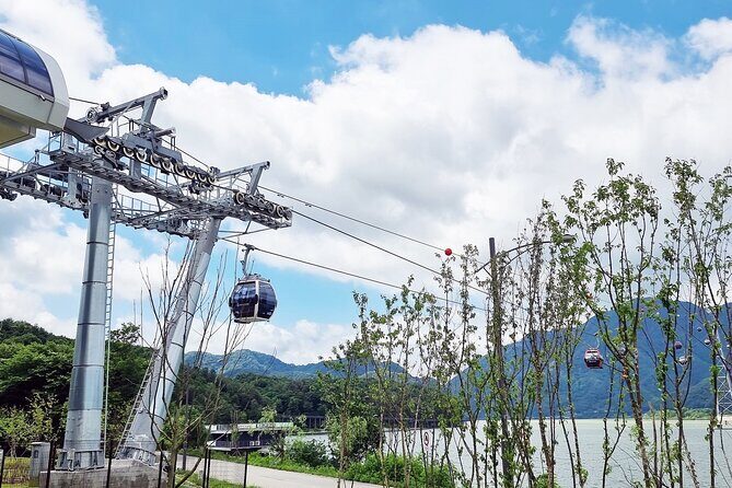 Nami Island, Cable Car, Garden of Morning Calm Panoramic Tour - Nami Island: Winter Sonata Fame, Tree-Lined Beauty, and Tourist Timing