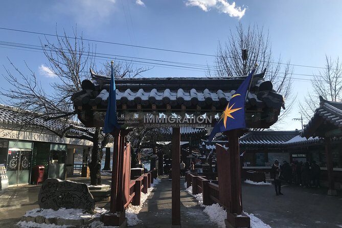 Nami Island & Garden of Morning Calm & Gangchon Railbike Tour - Nami Island in winter: picturesque walks, but it’s popular