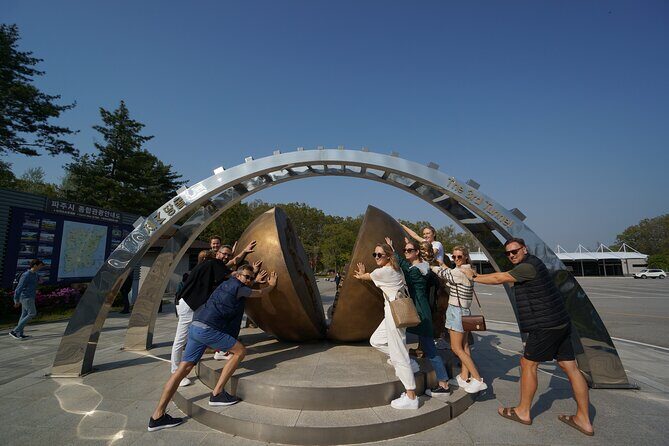 Premium Private DMZ Tour & (Suspension Bridge or N-Tower) include lunch - British Military Seolmari Battle Memorial Park: a short stop with weight