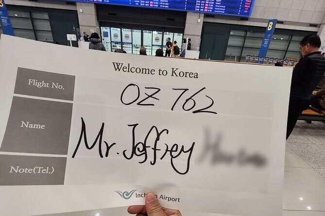 Private Airport Transfer : Incheon to/from Seoul (up to 7 pax) - The Waiting Plan: 90 Minutes That Covers Reality