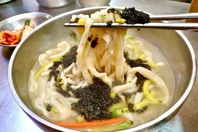 Private Downtown Seoul Food & Market Tour with 8+ Tastings - Namdaemun Market: your most efficient food education stop
