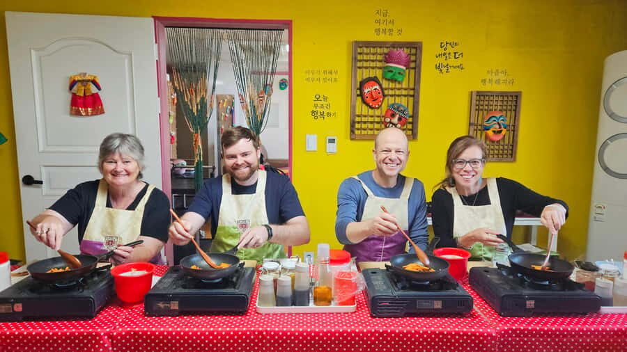 Seoul: Korean Cooking Class at a Local Home and Market Tour - Hanjeongsik Meal: How a Korean Course Meal Feels