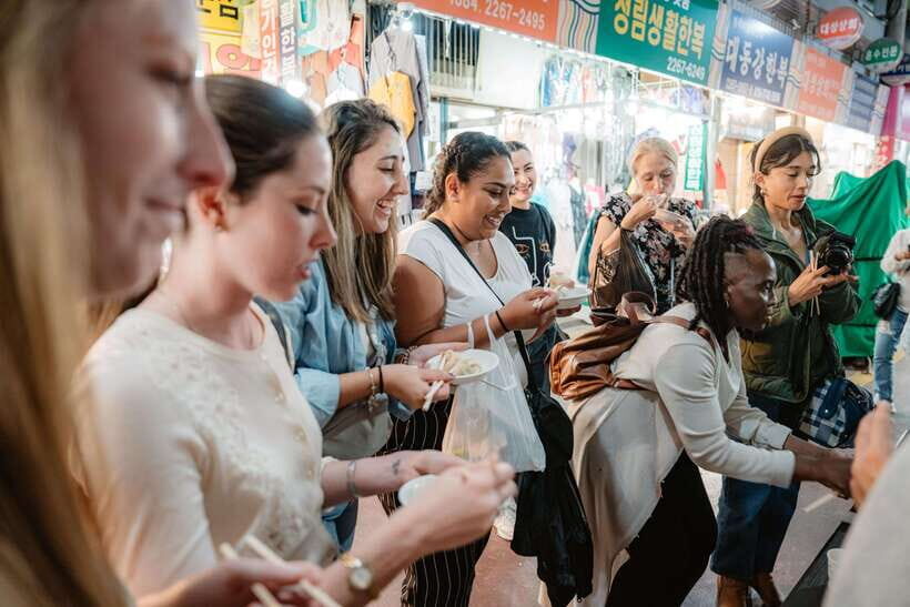 Seoul: Night Market Food Tour with Local Guide - Drinks and Korean Drinking Games: Fun, But Also a Social Skill