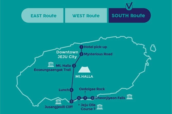 Small Group Tour in South Jeju Healing Island w/Mt. Halla & Falls - Morning start: Hallasan National Park and the Eoseungsaengak hike