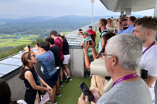 Thrilling Korean DMZ 3rd Tunnel Tour from Seoul + Red Bridge Rush - Dora Observatory: closest views, no North Korea photos, binoculars help