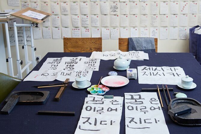 Write a Meaningful Korean Calligraphy Scroll in Insadong - What Happens First: Materials, Brush Control, and Calm Setup