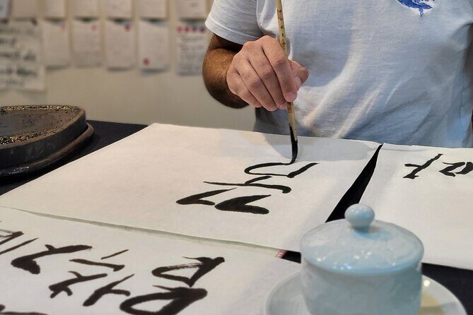 Write a Meaningful Korean Calligraphy Scroll in Insadong - Add the Traditional Stamp for an Extra Layer of Character